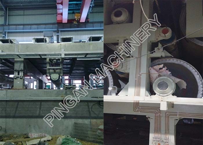 Big Jumbo Rolls Kraft Paper Making Machine High Efficiency Bottom Wire 19m