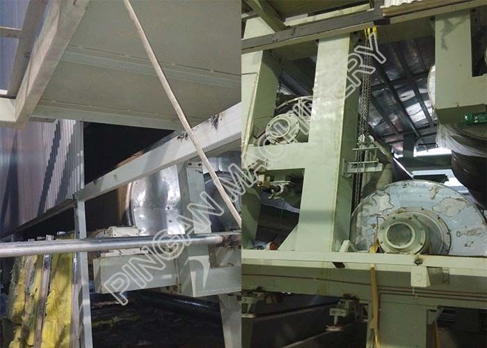 Big Jumbo Rolls Kraft Paper Making Machine High Efficiency Bottom Wire 19m