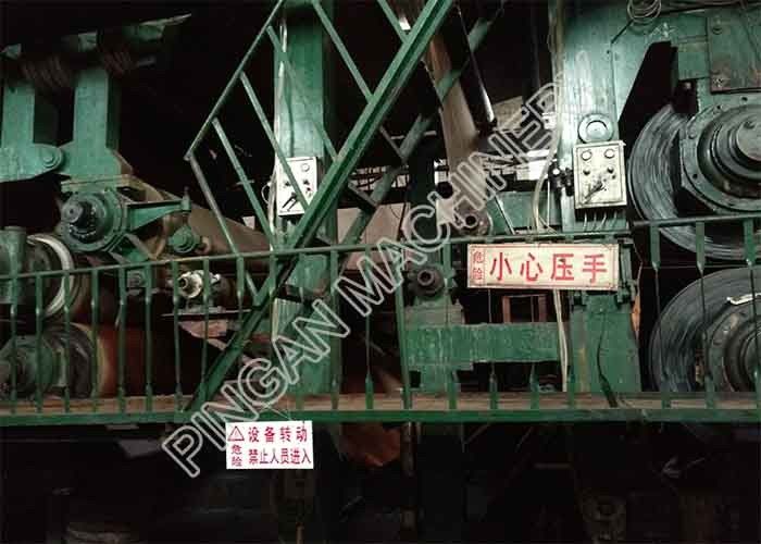 White High Grade Duplex Paper Board Making Machine Ply Wire With Guide Rolls