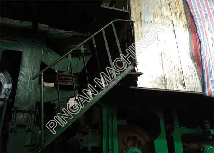 White High Grade Duplex Paper Board Making Machine Ply Wire With Guide Rolls