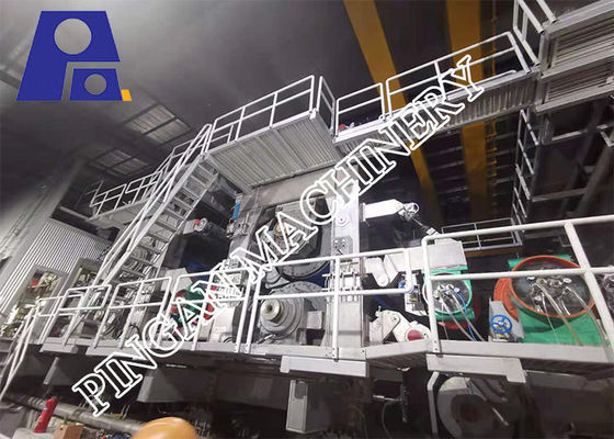 300m/Min 3750mm wirbelnde Papier-Herstellungs-Maschine PLC weiße Spitzen-Testliner